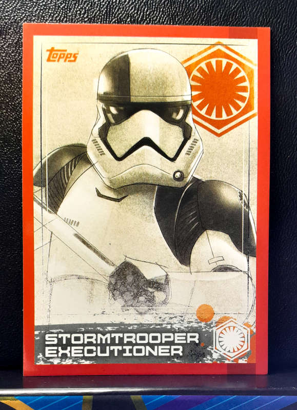 Topps Journey to Star Wars: The Last Jedi - Stormtrooper Executioner 139 - (NM) 2017
