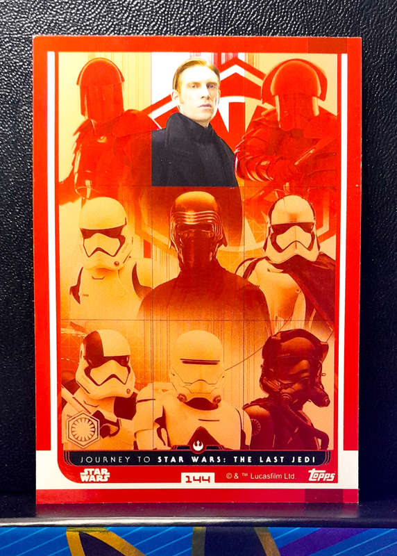 Topps Journey to Star Wars: The Last Jedi - General Hux 144 - (NM) 2017