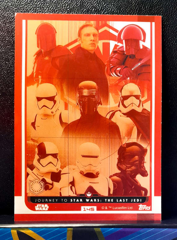 Topps Journey to Star Wars: The Last Jedi  - Praetorian Guard 145 -  (NM) 2017
