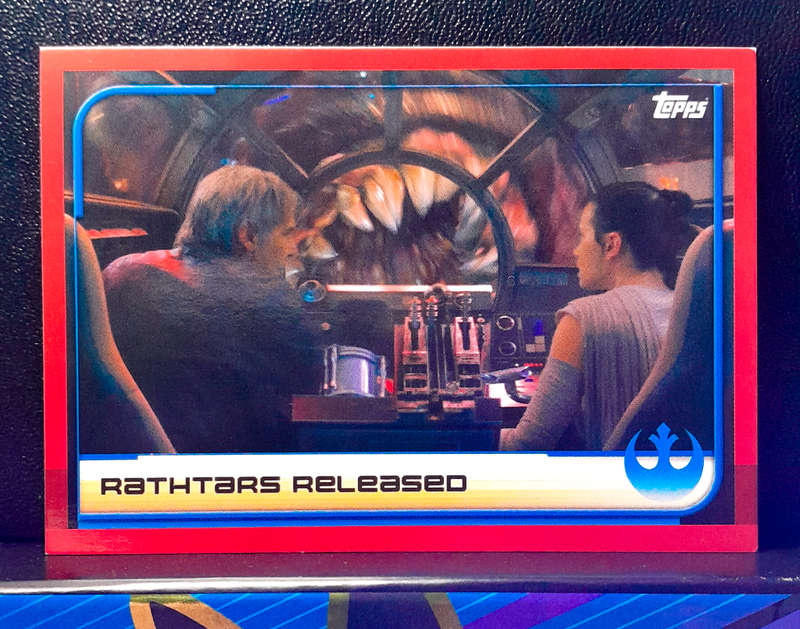 Topps Journey to Star Wars: The Last jedi  - Rathtars Released 10 - (NM) 2017