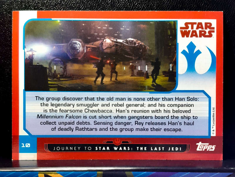 Topps Journey to Star Wars: The Last jedi  - Rathtars Released 10 - (NM) 2017