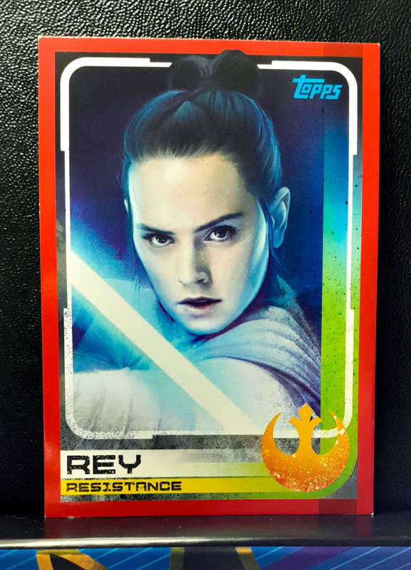 Topps Journey to Star Wars: The Last Jedi  - Rey Resistance 46 -  (NM) 2017