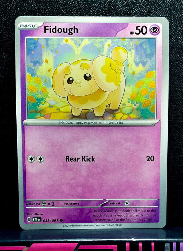 Pokemon Card - Fidough 038/193 - Paldean Fates