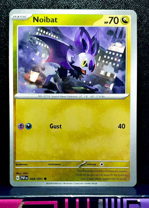 Pokemon Card - Noibat 068/193 - Paldean Fates