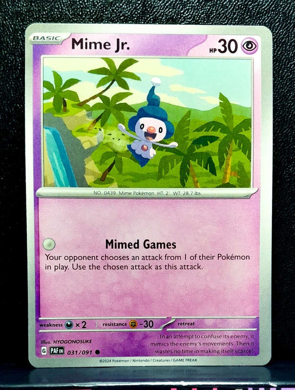Pokemon Card - Mime Jr. 031/193 - Paldean Fates