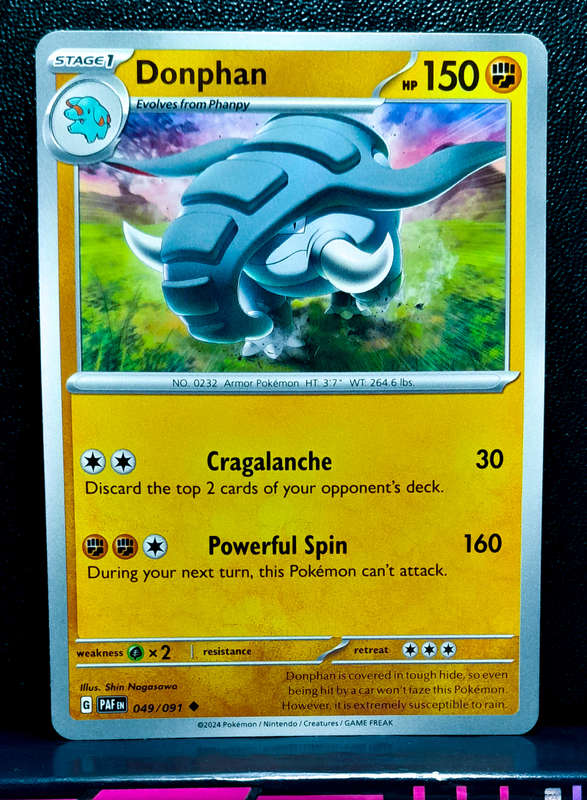 Pokemon Card - Donphan 049/193 - Paldean Fates
