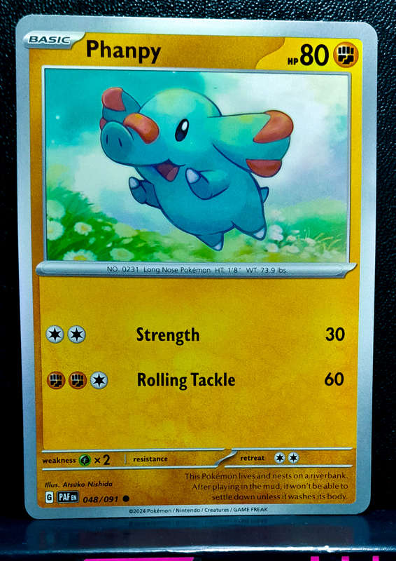 Pokemon Card - Phanpy 048/193 - Paldean Fates