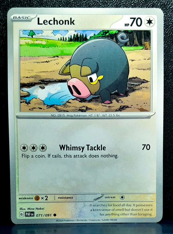Pokemon Card - Lechonk 071/193 - Paldean Fates