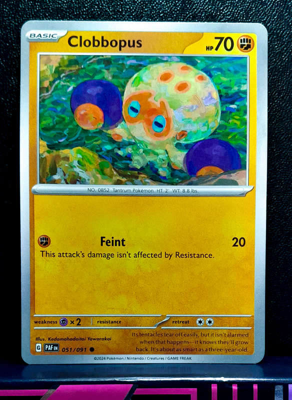 Pokemon Card - Clobbopus 051/193 - Paldean Fates