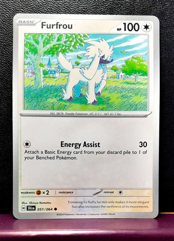 Pokemon Cards -Furfrou 051/064  - Shrouded Fable (NM)