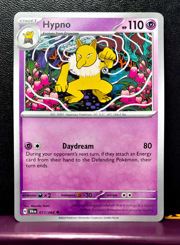 Pokemon Cards - Hypno 017/064  - Shrouded Fable (NM)