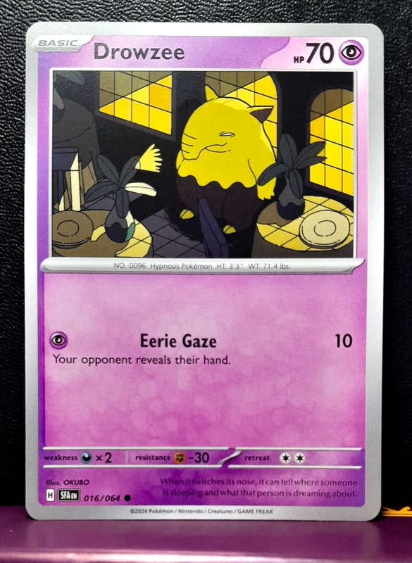Pokemon Cards - Drowzee 016/064  - Shrouded Fable (NM)