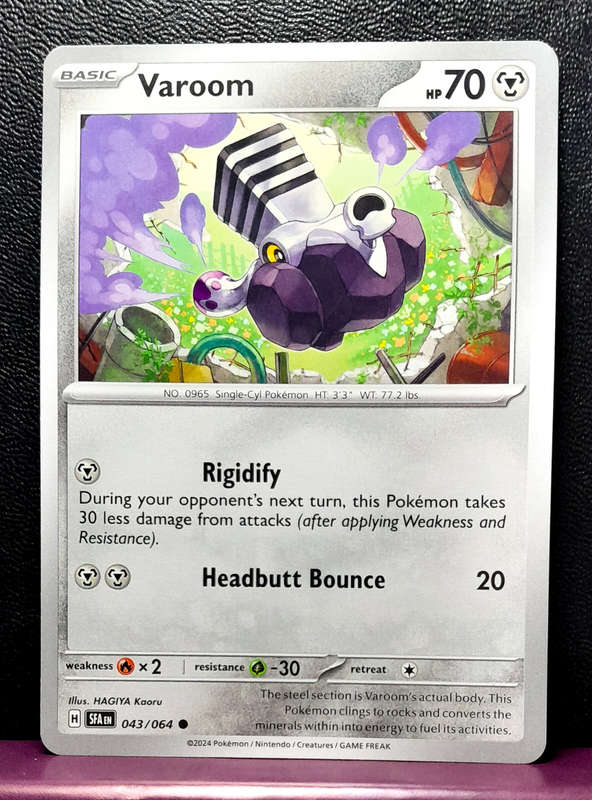 Pokemon Cards - Varoom 043/064  - Shrouded Fable (NM)