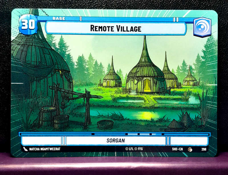 Star Wars Unlimited - Shadows of the Galaxy - Remote Village 298 - Hyperspace - NM