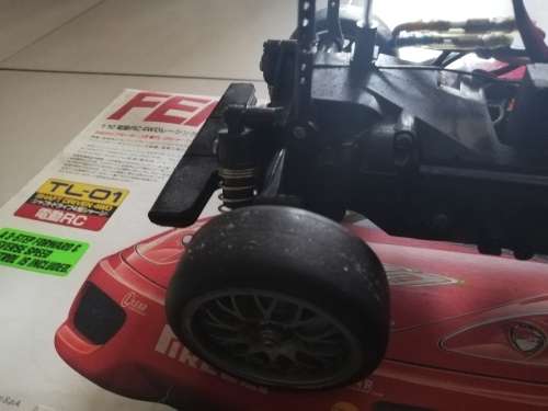 ***TAMIYA RC ELECTRIC FERRARI 360 MODENA CHALLENGE 1/10. WITH REMOTE AND ACCESSORIES