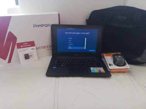 ***BRAND NEW PRESTIGIO 141C2 SMARTBOOK, BAG, WIRELESS MOUSE, MEMORY CARD 9HR BATTER*R6999******