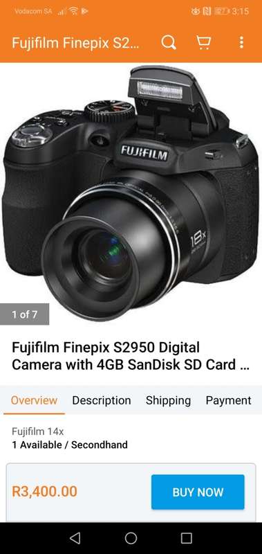 ***FUJIFILM FINEPIX S2950, LIKE NEW CONDITION, WITH 8GB MEMORY CARD**R99 POST**