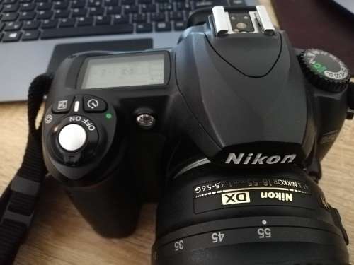 ***NIKON D50  PROFESSIONAL DIGITAL SLR CAMERA WITH LENS, CHARGER, CABLES AND MEMORY CARD**