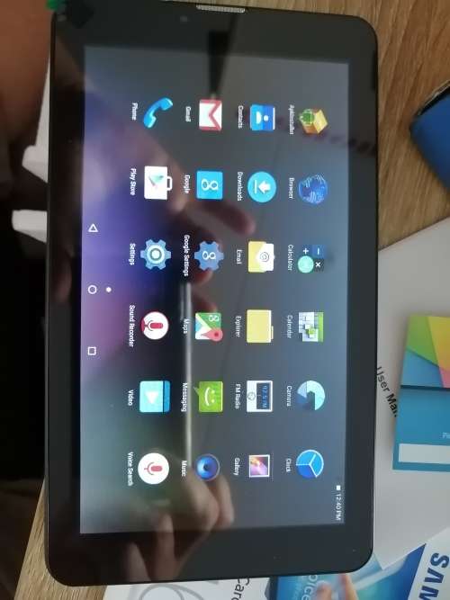 **LAST ONE**NEW PROLINE DUEL SIM 3G TABLET, COVER ,SCREEN PROTECTOR, 16GB M/CARD ETC*R99 FREIGHT*