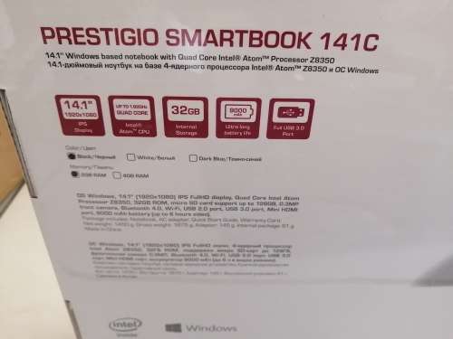 ****BRAND NEW PRESTIGIO 141C SMARTBOOK*FREE NEW CANON PRINTER AND LAPTOP BAG******