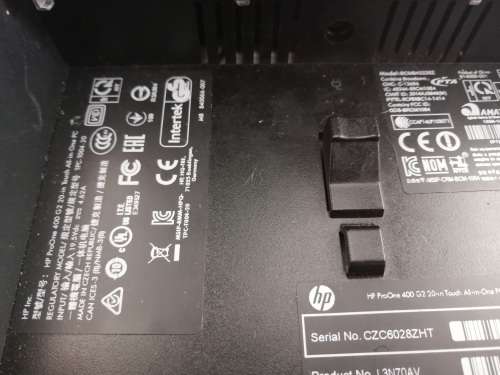 ******HP TOUCH SCREEN  Pro One 400 G2 ALL IN 1 I3, 3.2ghz, 750GB HDD, 4GB RAM**PLEASE READ***** ***