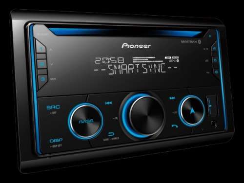 **New Pioneer FH-S525BT Double Din Mp3 Cd with USB & Bluetooth**