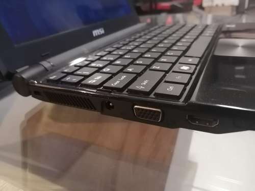 **MSI MS-N082 MINI LAPTOP*** EXCELLENT CONDITION**NO HARD DRIVE ***