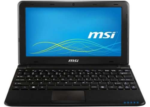 **MSI MS-N082 MINI LAPTOP*** EXCELLENT CONDITION**NO HARD DRIVE ***