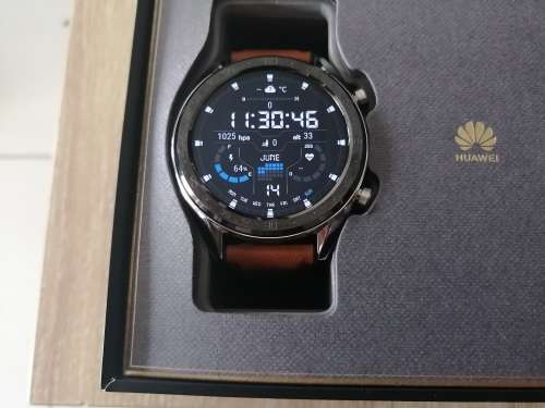 ***HUAWEI WATCH  GT FTN-B19 CLASSIC SMART WATCH  DEMO, LIKE NEW IN BOX R6999 ***