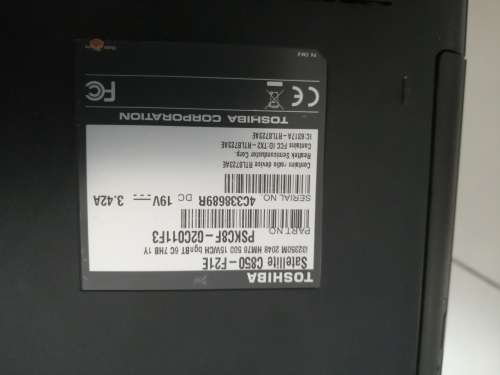 *****I3 TOSHIBA SATELITE C850 LAPTOP***4GB RAM 500GB HARD DRIVE, FREE LAPTOP BAG********