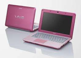 *****LATE ENTRY**SONY VAIO  PINK MINI LAPTOP WITH BAG AND CHARGER********