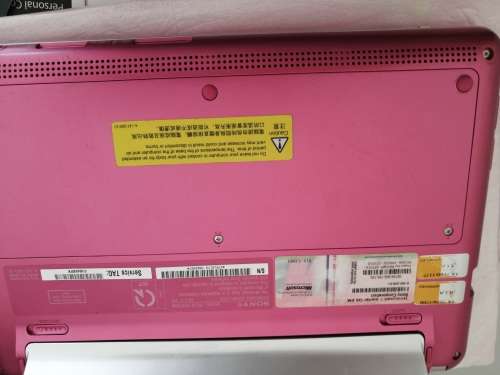 *****LATE ENTRY**SONY VAIO  PINK MINI LAPTOP WITH BAG AND CHARGER********