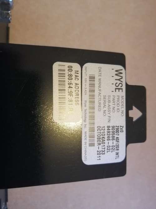 *LAST ONE LEFT**Dell Wyse D90D7 Thin Client **AMD G-T56N,KEYBOARD AND MOUSE INCL**
