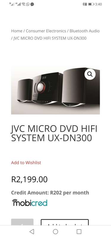 **LATE ENTRY** DEMO JCV UX DN300 BLUETOOTH , MICRO DVD HI DI SYSTEM****waranty**