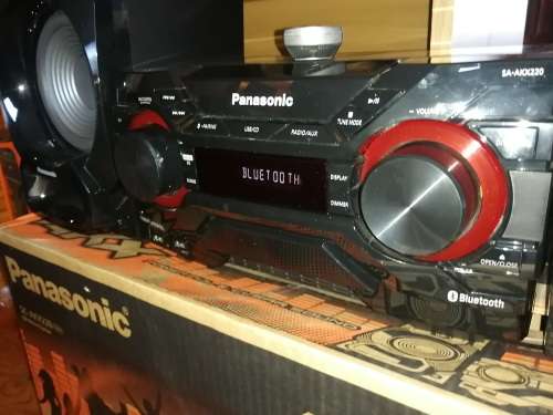 **LATE ENTRY**DEMO PANASONIC 4950W.  AKX220 BLUETOOTH, DVD , USB POWERFULL SOUND SYSTEM****waranty**