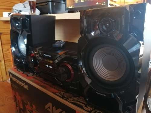 **LATE ENTRY**DEMO PANASONIC 4950W.  AKX220 BLUETOOTH, DVD , USB POWERFULL SOUND SYSTEM****waranty**