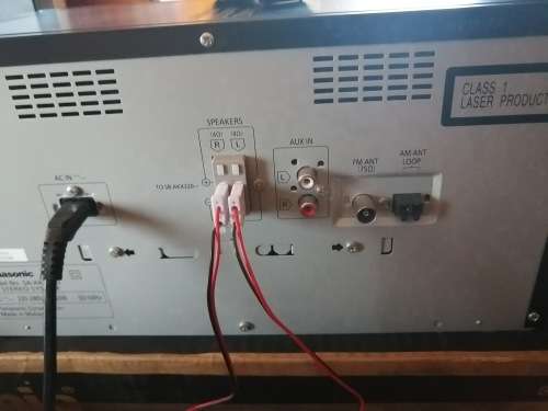 **LATE ENTRY**DEMO PANASONIC 4950W.  AKX220 BLUETOOTH, DVD , USB POWERFULL SOUND SYSTEM****waranty**