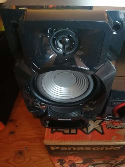 **LATE ENTRY**DEMO PANASONIC 4950W.  AKX220 BLUETOOTH, DVD , USB POWERFULL SOUND SYSTEM****waranty**