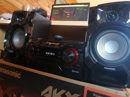 **LATE ENTRY**DEMO PANASONIC 4950W.  AKX220 BLUETOOTH, DVD , USB POWERFULL SOUND SYSTEM****waranty**