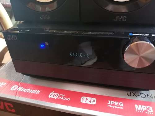 **DEMO MODEL JVC UX DN-650 BLUETOOTH, USB, DVD, MP3 MINI HI FI SYSTEM*******waranty**