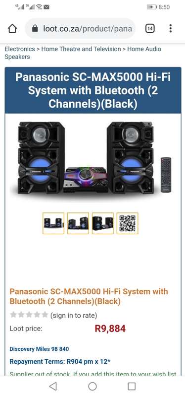THIS IS A MUST SEETOP QUALITYPANASONIC SA MAXX5000 FULL DJ SYSTEM WITH DISCO LIGHTSR10 000