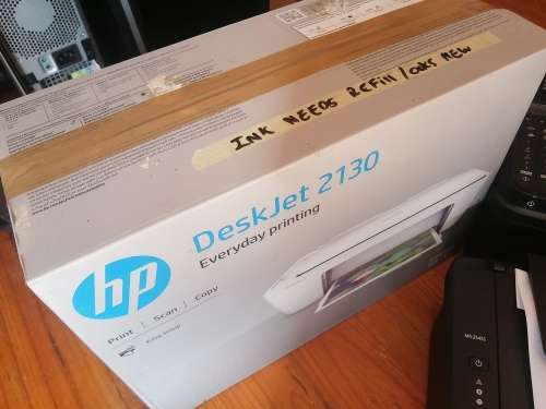 **LATE ENTRY***LOT OF 3 X PRINTERS, HP DESKJET 2130 IN BOX, CANON PIXMA MG25455, CANON PIXMA MX494