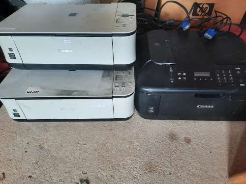 **LATE ENTRY***LOT OF 3 X PRINTERS,2 X CANNON MP 250 AND ONE PIXMA MX394**AS IS***