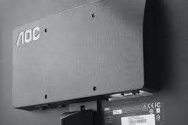*BULK  LOT OF 4 X AOC ULTRA SLIM 18.5` LCD SCREENS WITH CORDS, ALL WORKING**ALL 4 ONE BID***