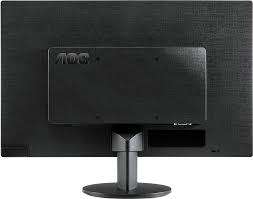 *BULK  LOT OF 4 X AOC ULTRA SLIM 18.5` LCD SCREENS WITH CORDS, ALL WORKING**ALL 4 ONE BID***