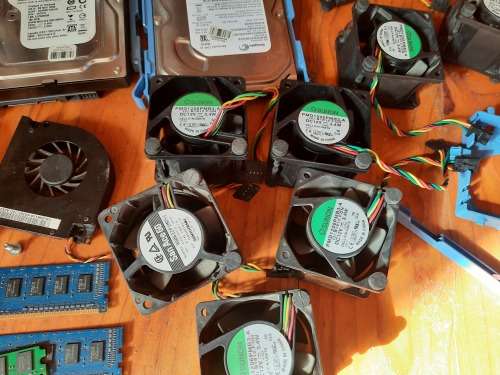 **LATE ENTRY*****LOT OF DELL 755 PCS BOXES, HARD DRIVES, RAM , FANS ETC********ONE BID FOR ALL***