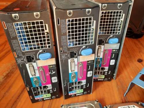 **LATE ENTRY*****LOT OF DELL 755 PCS BOXES, HARD DRIVES, RAM , FANS ETC********ONE BID FOR ALL***
