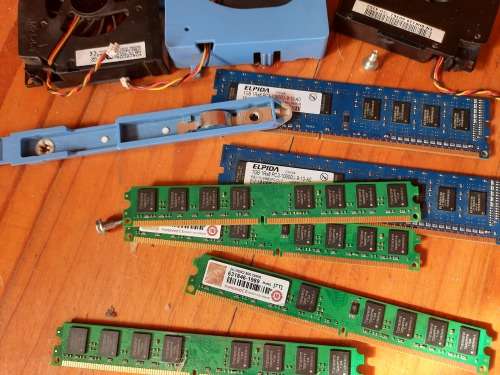 **LATE ENTRY*****LOT OF DELL 755 PCS BOXES, HARD DRIVES, RAM , FANS ETC********ONE BID FOR ALL***
