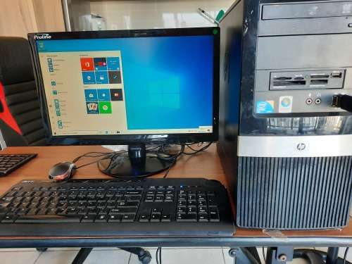 **BACK TO HOMESCHOOL?**HP DESKTOP PC. 4GB RAM, W10, 320GB HD, INCL 19` SCREEN, KEYBOARD, MOUSE******