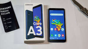 **FREE FREIGHT FRIDAY**DEMO SAMSUNG A3 CORE DUEL SIM, 4G PHONE IN BOX**LIKE NEW**